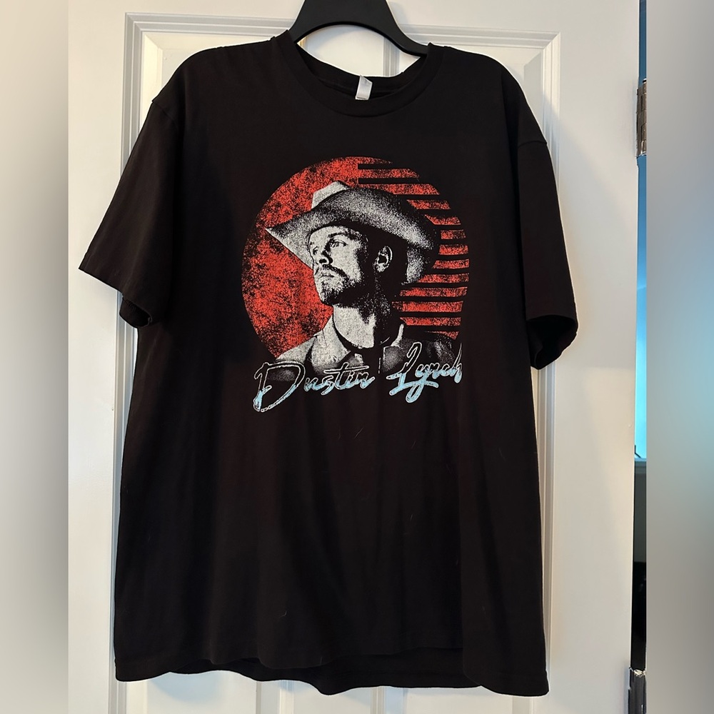 Next Level Apparel Dustin Lynch Black Graphic Tee